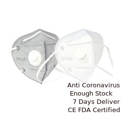 China Volwassen Mondmaskers die FFP2-Masker van de Masker het Comfortabele Antinevel vouwen leverancier