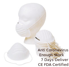 China Comfortabel van het het Masker Wit Ademhalingsffp2 Antistof van KN95 Beschermend de Kopmasker leverancier