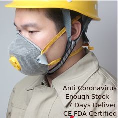 China Van het het Ademhalingsapparaatsilicone van het N95ffp2 het Antistof Masker Lage Uitademingsweerstand met Klep leverancier