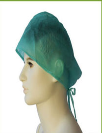 De Spunbondstof Beschikbare Bouffant schrobt Kappen61x14 Cm Sterkte Met grote trekspanning leverancier