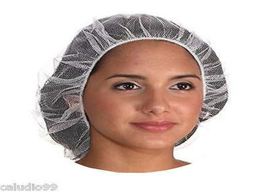 De zachte Nylon Chirurgische Hoofddekkingsronde gaf Witte Kleur 19“ Diverse Grootte 21“ 22“ gestalte leverancier