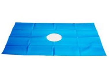De waterdichte Opnieuw te gebruiken Antibacteriën van het Doek Chirurgische Gordijn met Openingsgat leverancier