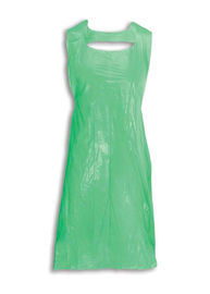 Zachte Beschikbare Plastic Schorten, niet Geweven Beschikbare Schort In reliëf gemaakte Oppervlakte leverancier