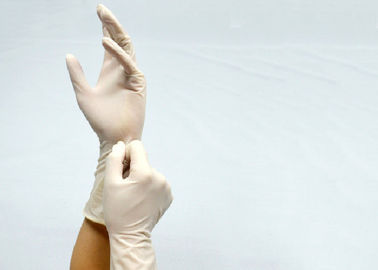 Waterdichte Materiaal van het de Handschoenen100% Latex van de algemeen medisch onderzoek het Chirurgische Hand leverancier