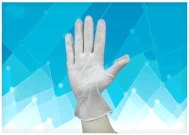 Het aangepaste van het de Handschoenenpolyvinylchloride van het Embleem Beschikbare Polyethyleen Vinylmateriaal leverancier