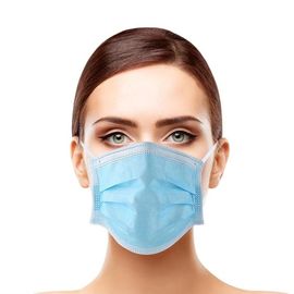 De zachte Beschikbare Hoge Filtratie die van het Gezichtsmasker niet niet Geweven Mondmasker irriteren leverancier