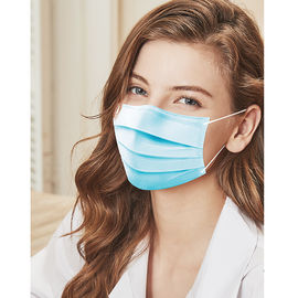Blauwe Beschikbare Geweven de Stoffen Materiële OEM/ODM van het Gezichtsmasker 25g pp niet leverancier
