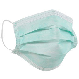Gemakkelijk Masker van het Degradatie Beschikbaar Gezicht/3 beoefent Beschikbaar Groen Pp-Gezichtsmasker leverancier