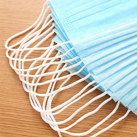 Het Gezichtsmasker 3 van Comforableearloop Vouwbescherming met Regelbare Nosepiece leverancier
