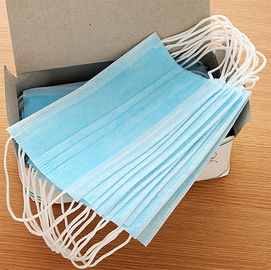 Het Gezichtsmasker 3 van Comforableearloop Vouwbescherming met Regelbare Nosepiece leverancier