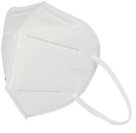 Vouwbaar 3D van het de Mondmasker FFP2 van de Ademhalingsapparaatbescherming Stofdicht het Gezichtsmasker met Earloop leverancier