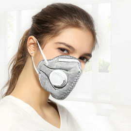 Masker van het gezondheids het Beschermende Vouwende Masker Gekleurde FFP2 Stof met Anti-vervuilings Klep leverancier