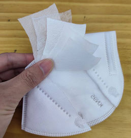 Het vouwen van FFP2-de Witte Kleur van het Ademhalingsapparaatmasker voor Elektronische Productie leverancier