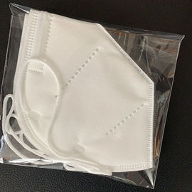 PM 2,5 Bescherming die FFP2-de Vouwenffp2 KN95 Masker vouwen van de Masker Wit Kleur leverancier