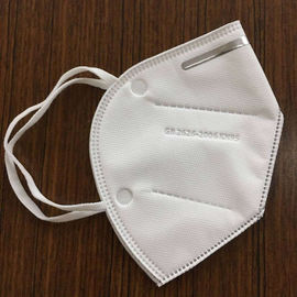 PM 2,5 Bescherming die FFP2-de Vouwenffp2 KN95 Masker vouwen van de Masker Wit Kleur leverancier