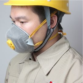 Van het het Ademhalingsapparaatsilicone van het N95ffp2 het Antistof Masker Lage Uitademingsweerstand met Klep leverancier
